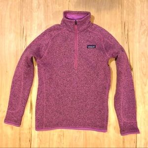 Patagonia Better Sweater Size Small Marble Pink